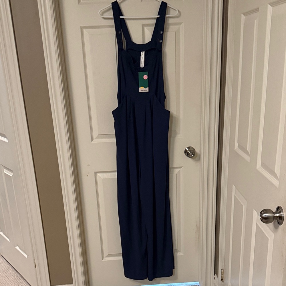 HALARA Deep Blue Overalls